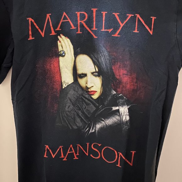 2008 MARILYN MANSON TOUR TEE SIZE SMALL - Picture 2 of 7